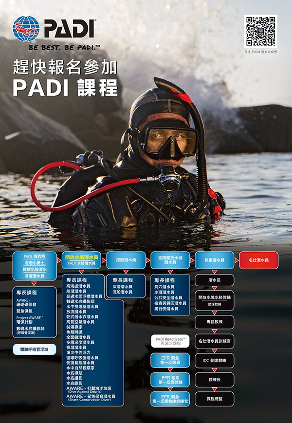 【香港 DRT丨PADI 等你！】原文轉(zhuǎn)自PADI 訂閱號